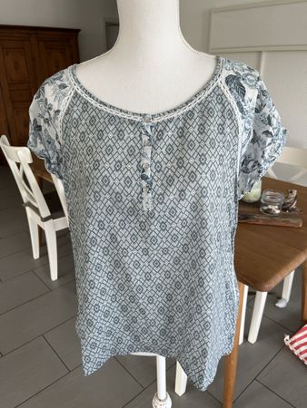 Nile Bluse blau Gr. M