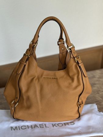 Michael Kors Ledertasche, hellbraun, sehr guter Zustand