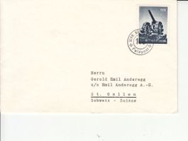 Artillerie Wi 320 auf Brief