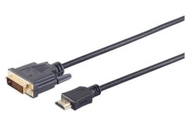 HDMI Stecker Auf DVI-D (24+1) Stecker 1M