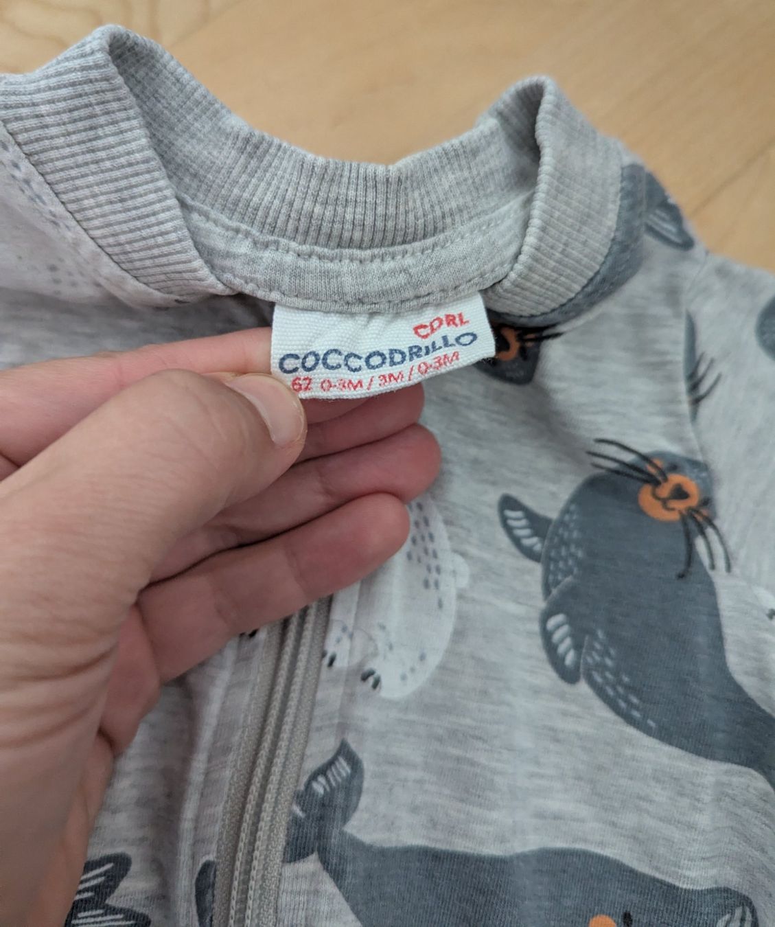 Strampler: Coccodrillo Strampler Gr. 62 mit Reissverschluss – Gebraucht aus Uster von drvic10k 2