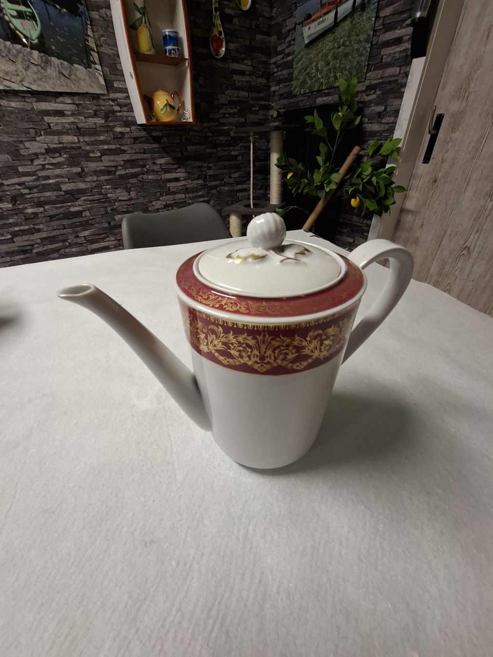 Teekannen: Antike Kaffeekanne Langenthal Chateau  – Neu (gemäss Beschreibung) aus Dällikon von isc_c7fj