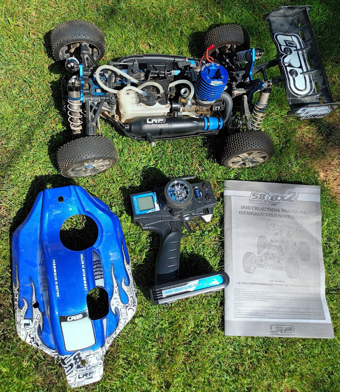 LRP Modellismo RC: LRP S8 BX 2 Nitro Buggy 1:8 – Difettoso da Seewis-Schmitten venduto da DrGroescht