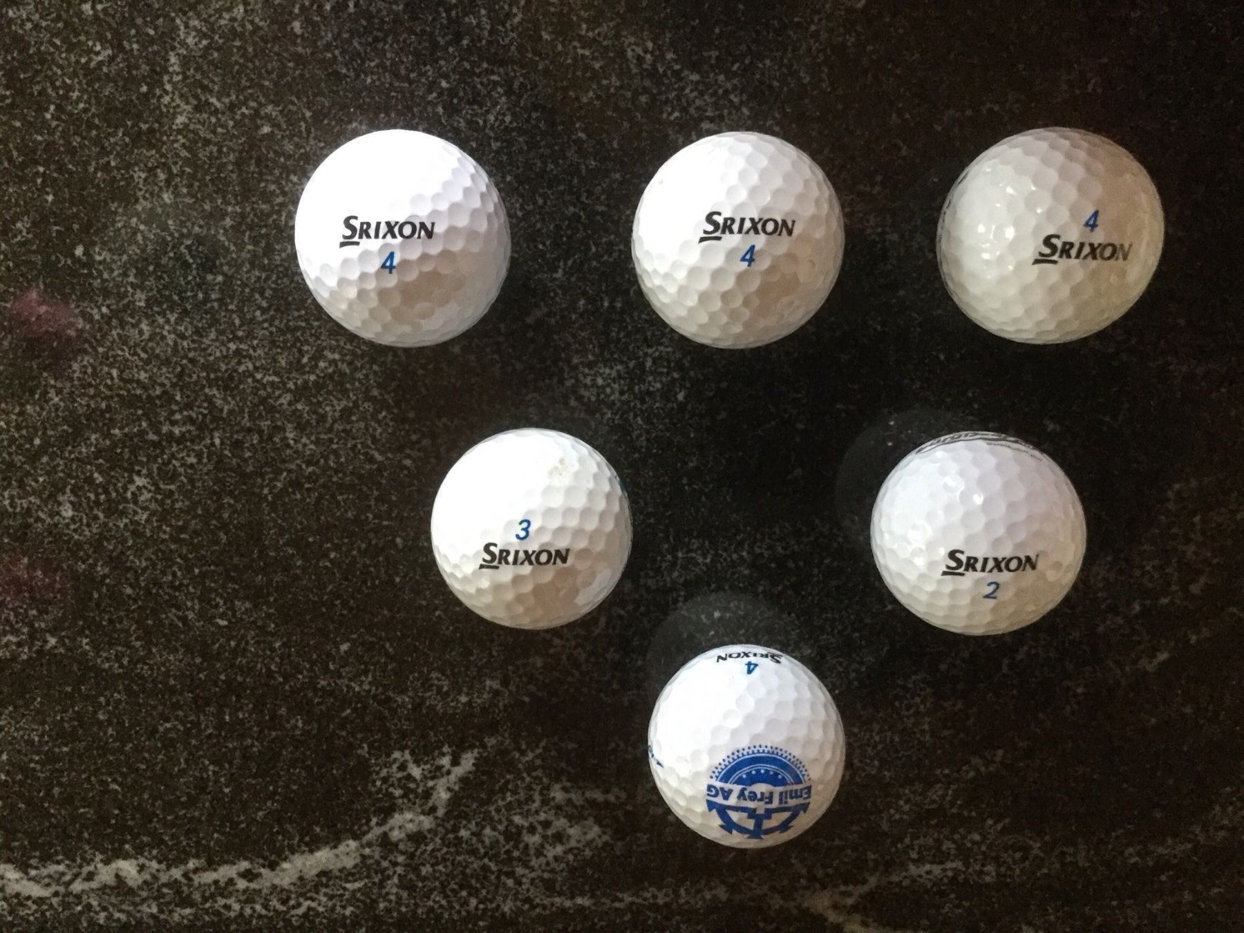 Palloni: 70 Golfbälle SRIXON – Usato da Niederlenz venduto da wile01