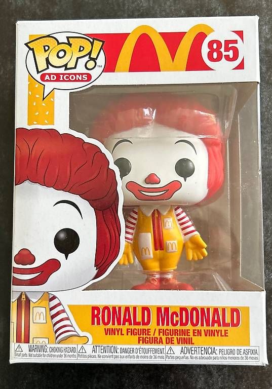 Figuren: Funko Pop - Ronald McDonald 85 – Gebraucht aus NYON von jeks