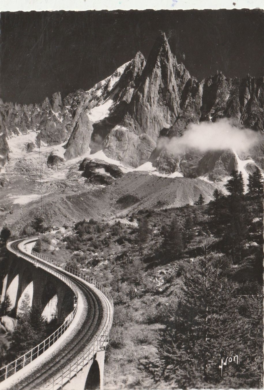Cartoline postali: Chamonix Haute Savoien – Usato da Lumbrein venduto da made02