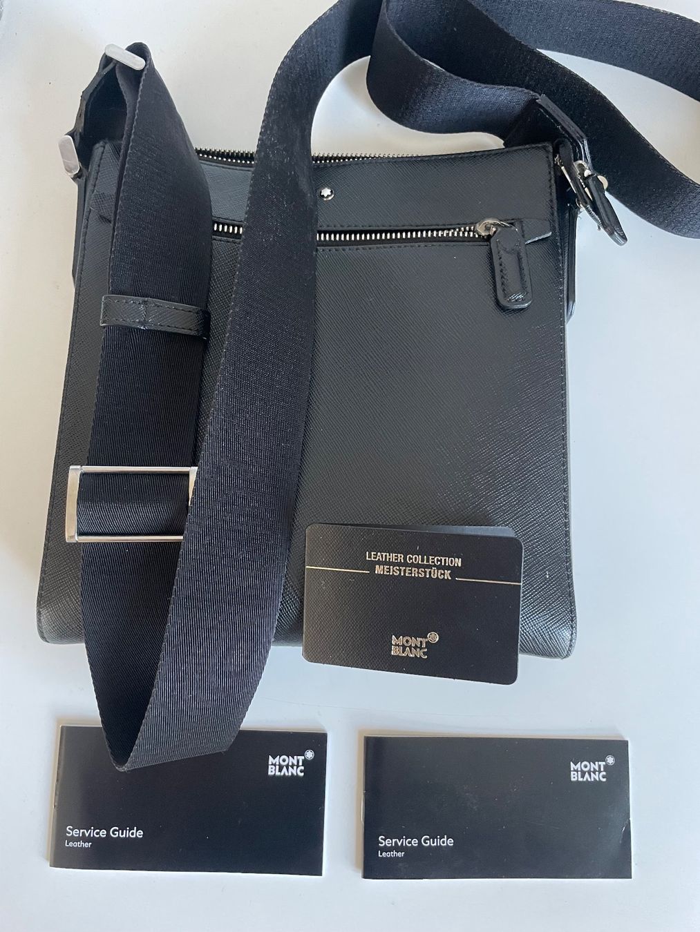 Montblanc Taschen: Montblanc Umhängetasche Schwarz – Gebraucht aus Lätti von Worldtraveler 1