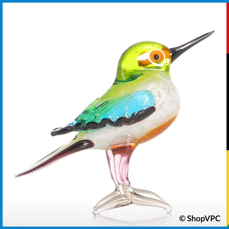 Kleine Figur Vogel aus Glas für Innendeko Glasfigur Kaufen auf Ricardo