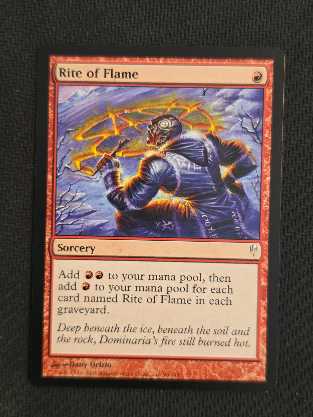 Magic The Gathering Carte collezionabili: Rite of Flame - MTG – Usato da Zürich venduto da Semagets
