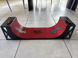 Fingerboard Halfpipe mit 3 Fingerboards