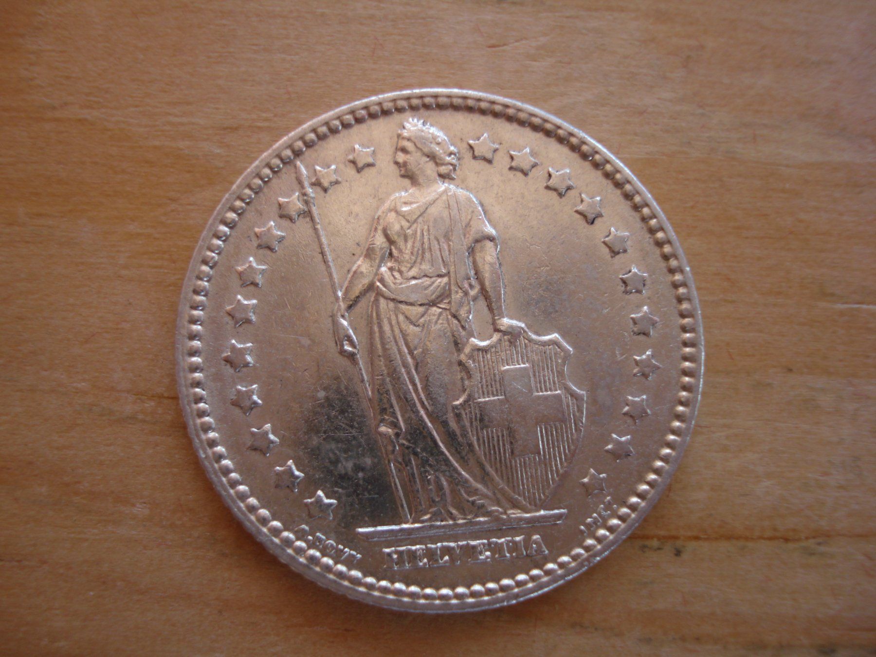 Tutti le monete: (C1) 1 Franken 1904 VZ-UNZ – Usato da Erlach venduto da Net-Coins 1