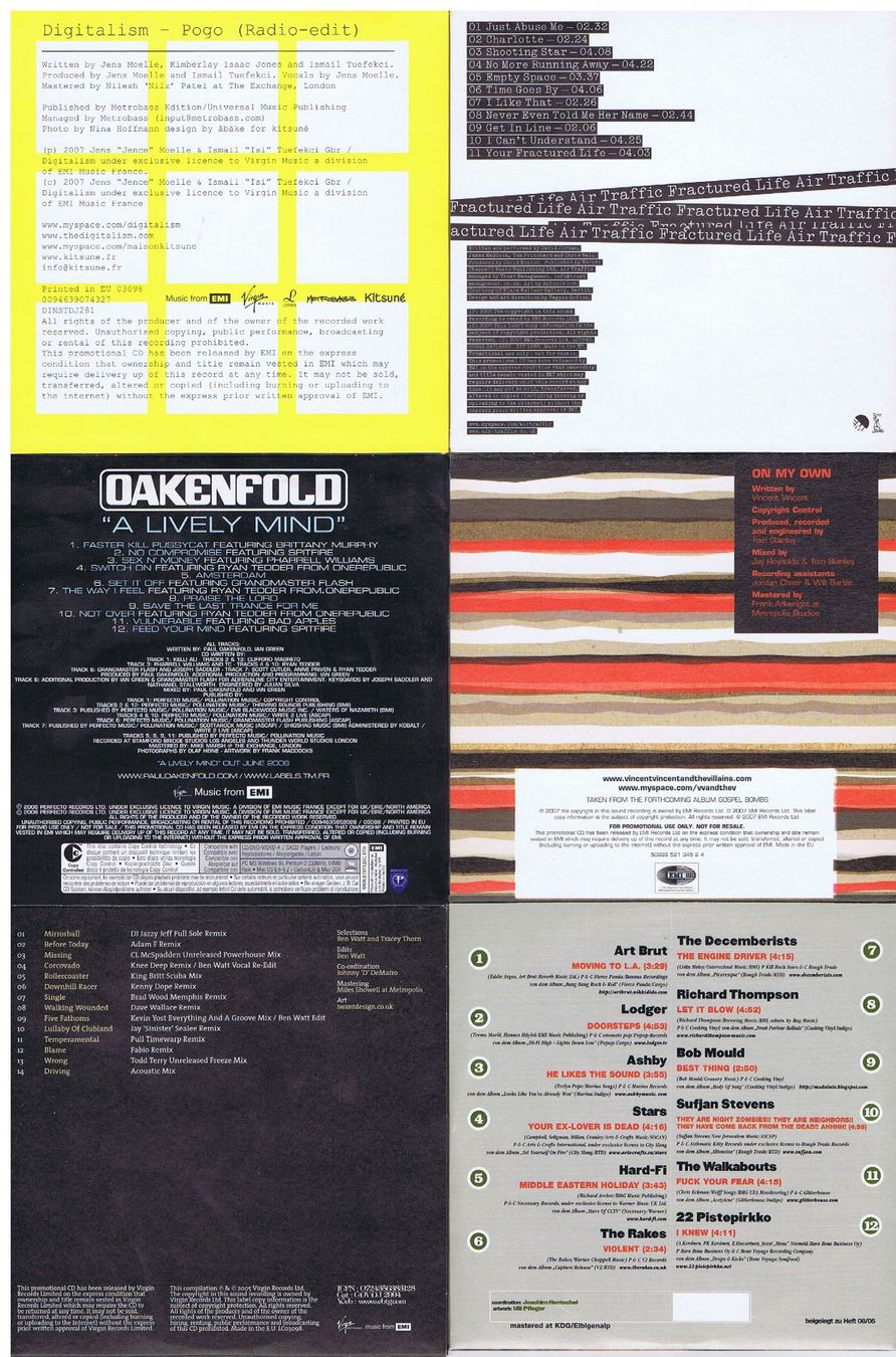 CD: 12 Demo CDs assortiert (Set 5) – Usato da Unterengstringen venduto da Lastchance 1