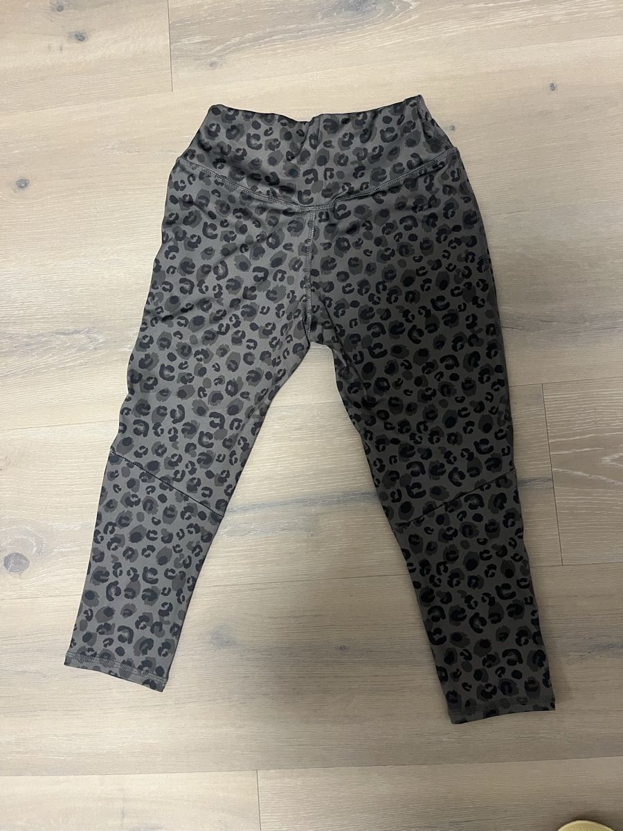 Leggings: Sportleggins Leoprint anthrazit S neu – Nuovo (secondo la descrizione) da Birrwil venduto da vanyboo 1