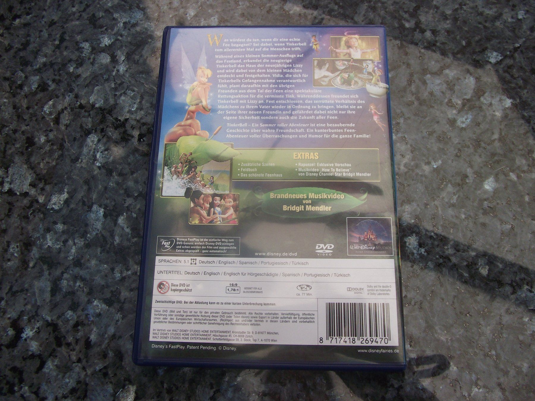 Tutti i DVDs: DVD Tinker Bell - Ein Sommer voller Abenteuer – Usato da reitnau venduto da Sib7 1