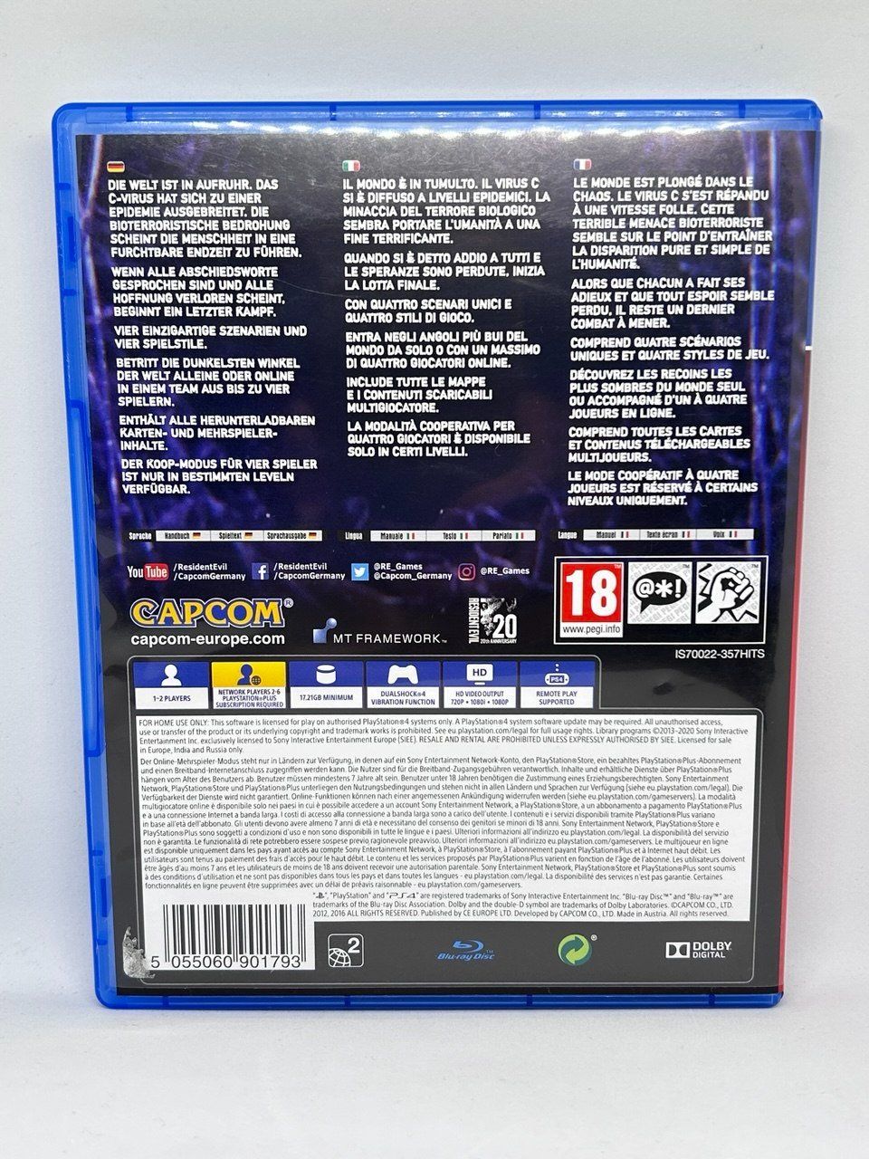 Sony Jeux: Resident Evil 6 per PS4 – D'occasion à Giubiasco par LorisVale 1