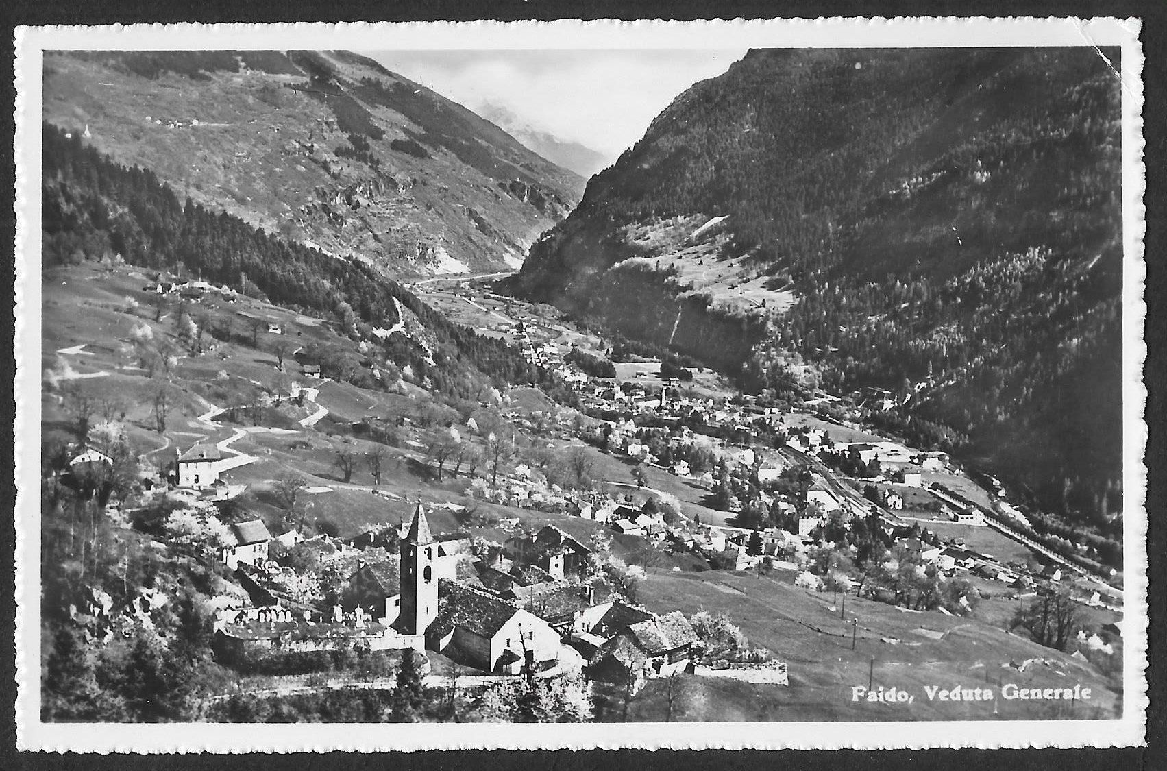 Cartes postales: Faido veduta generale – D'occasion à Olten par clotaldi