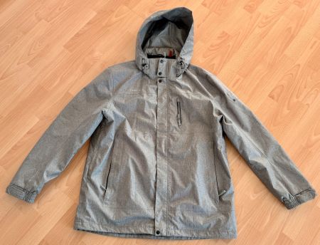Jacke - Regenjacke FIRST B grau Grösse 3XL - XXXL