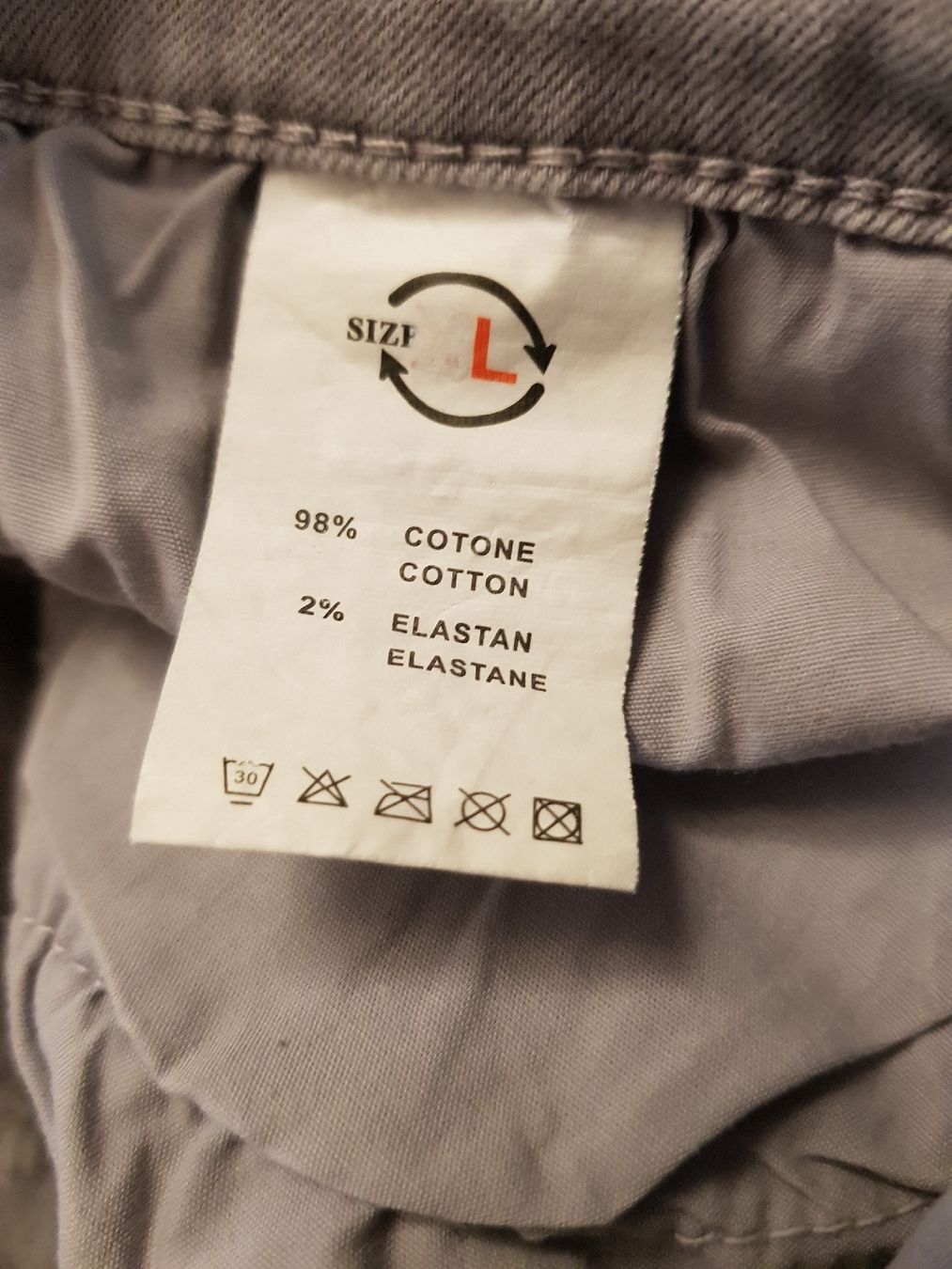 Jeans: Jeans gris clair Taille L - neuf – Neuf (Voir description) à Veyrier par sosozizou 2