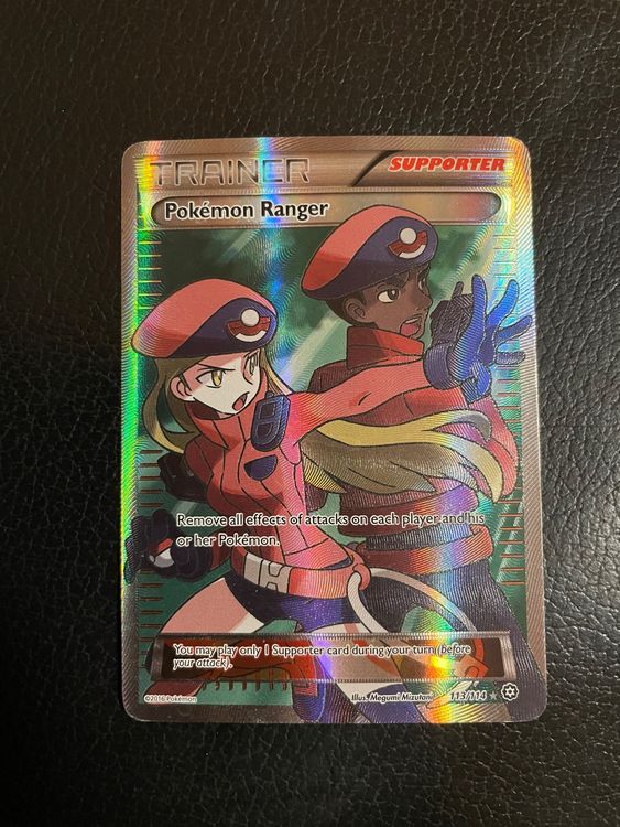 XY: Steam Siege Pokemon Ranger Full Art 113/114 Ab 1 (Gebraucht) in ...