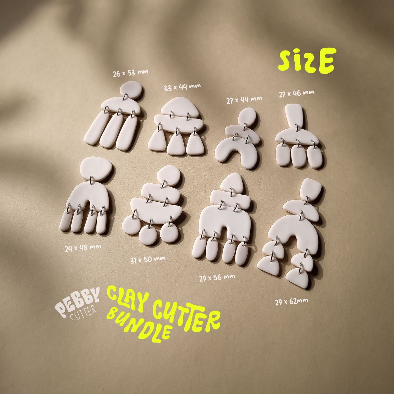 Bastelsets: Fimo Ausstecher, Polymer Clay Cutter, Ausstecher Set Nr.7 – Neu (gemäss Beschreibung) aus Embrach von PebbyCutter 2