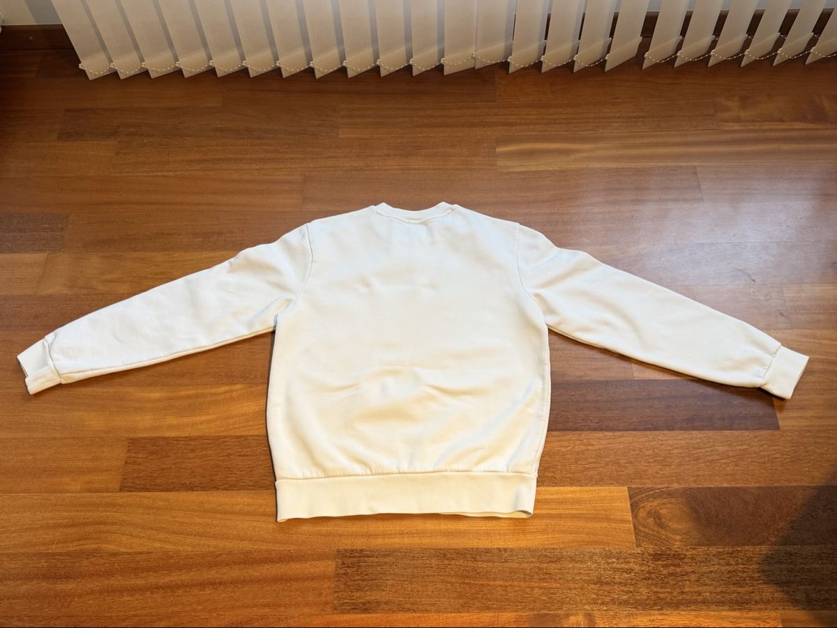 Lacoste Maglioni & Felpe: Lacoste Pullover weiss Classic Fit Grösse M – Usato da Mörel venduto da kaiwalker 1