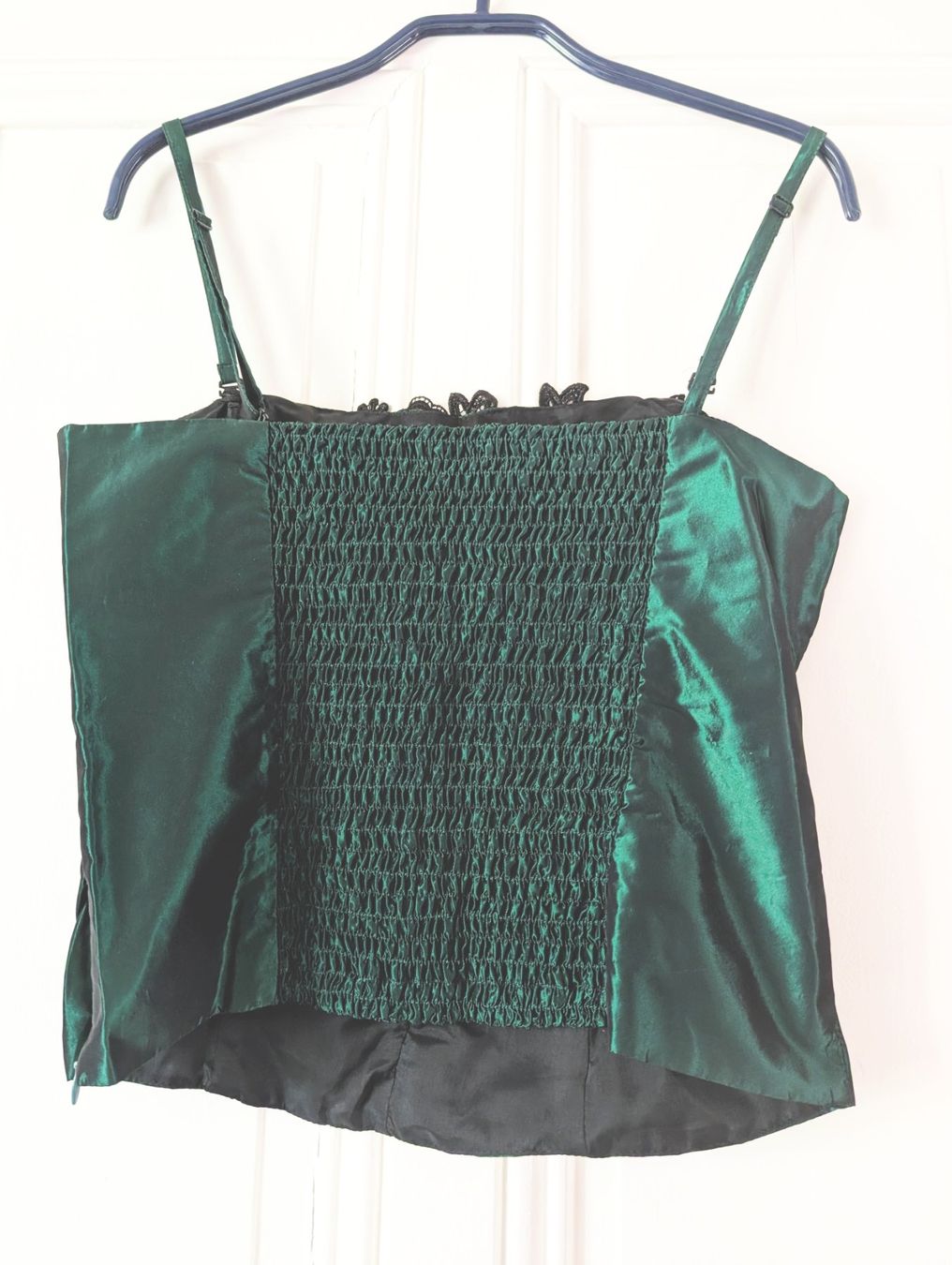 Vestiti: ASHLEY BROOKE : Robe/ensemble de soirée satin vert moiré 38 – Nuovo e nell'imballaggio originale da Petit-Lancy venduto da lilycerise 6