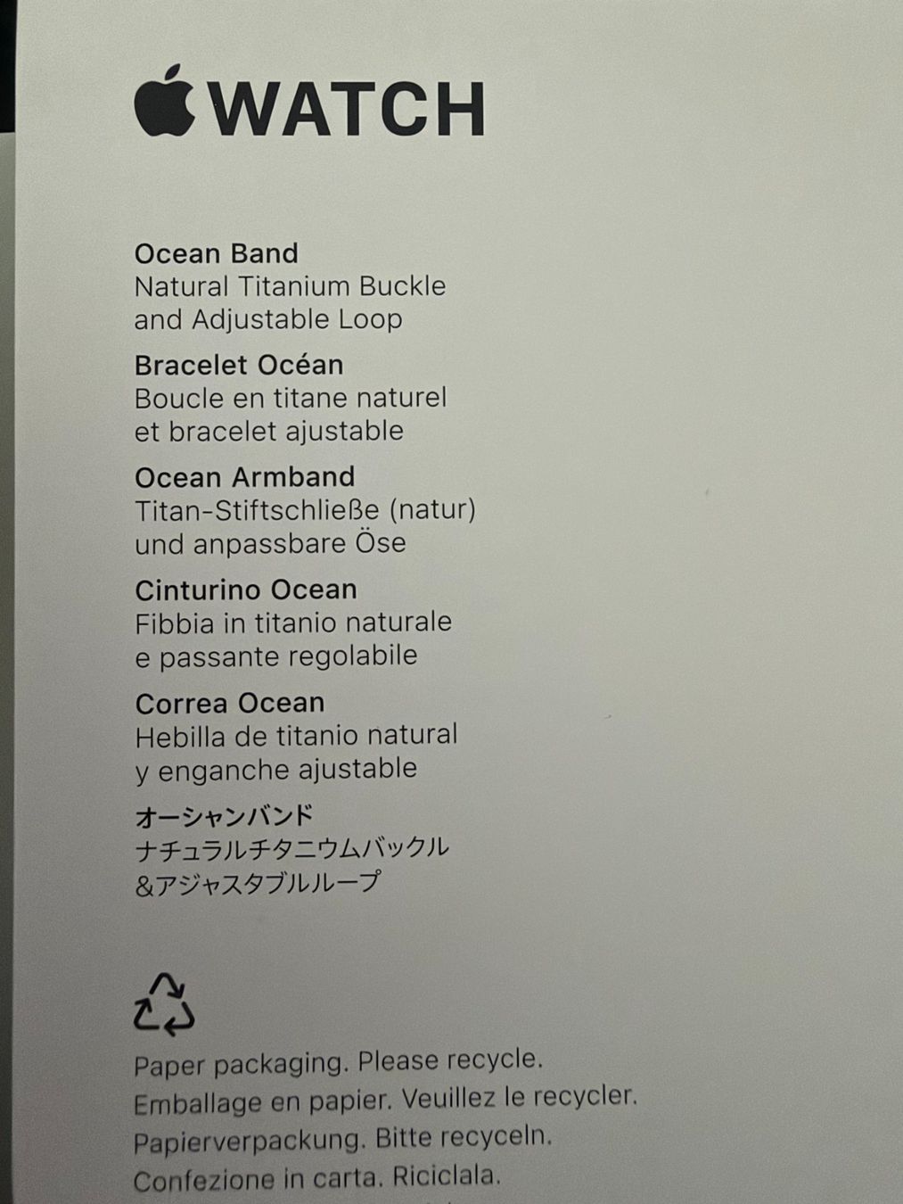 Apple Smartwatch: Apple Watch Ultra 3 Titanium neutral originalverpackt – Nuovo e nell'imballaggio originale da Reinach BL venduto da verkauf_privat 1
