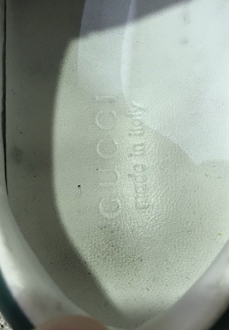 Gucci Scarpe da uomo: Gucci Sneaker Dapper Dan GG Leder Neuwertig Grösse 8 – Nuovo (secondo la descrizione) da Zürich venduto da PacoSells 6