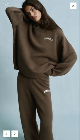 Adanola Kapuzenpullover braun