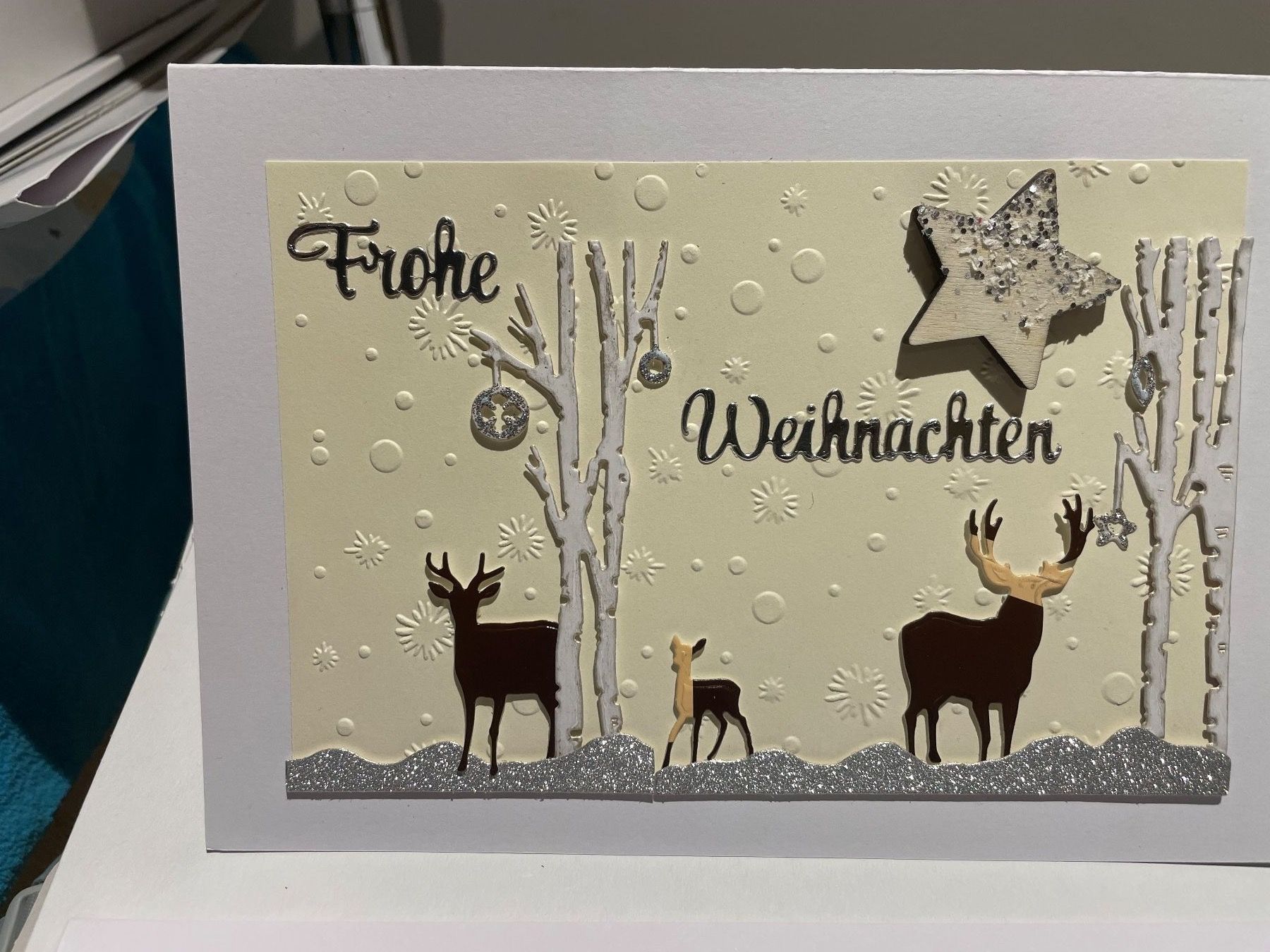 Cartoline: Weihnachtskarte Handarbeit – Nuovo (secondo la descrizione) da Glis venduto da Pan-o6 3