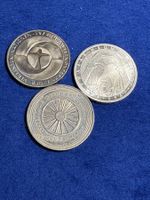 3 x 5 Deutsche Mark verschiedene Jahrgänge