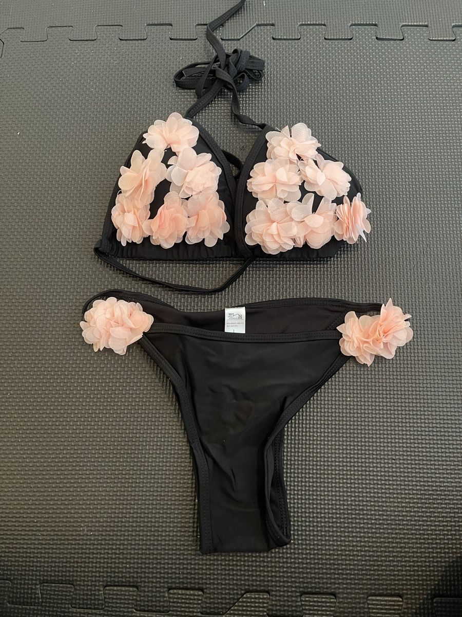Costumi da bagno & Bikini: Bikini mit Blumen Gr S Neu – Nuovo (secondo la descrizione) da Bassersdorf venduto da Sandy456 3