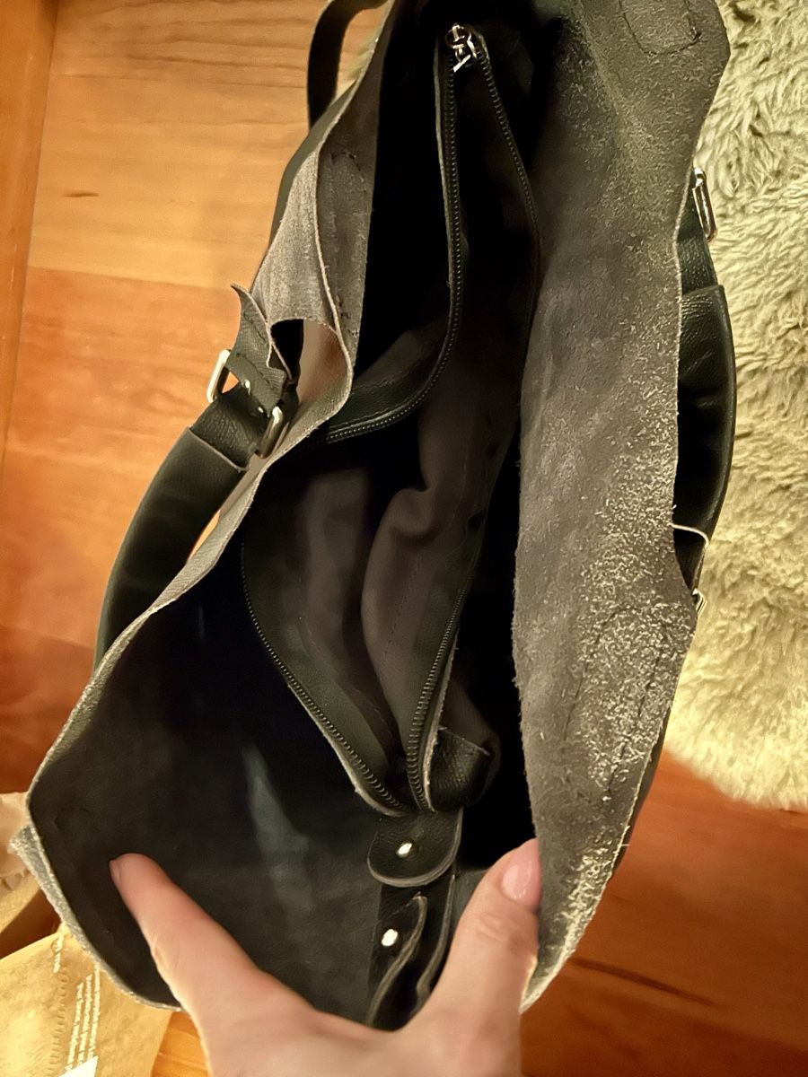 Borse da donna: Schwarze Lederhandtasche Vintage – Usato da Muttenz venduto da cho_xj52 2