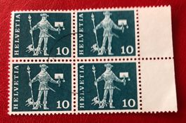 4 er Block Nr.356 mit Stempel