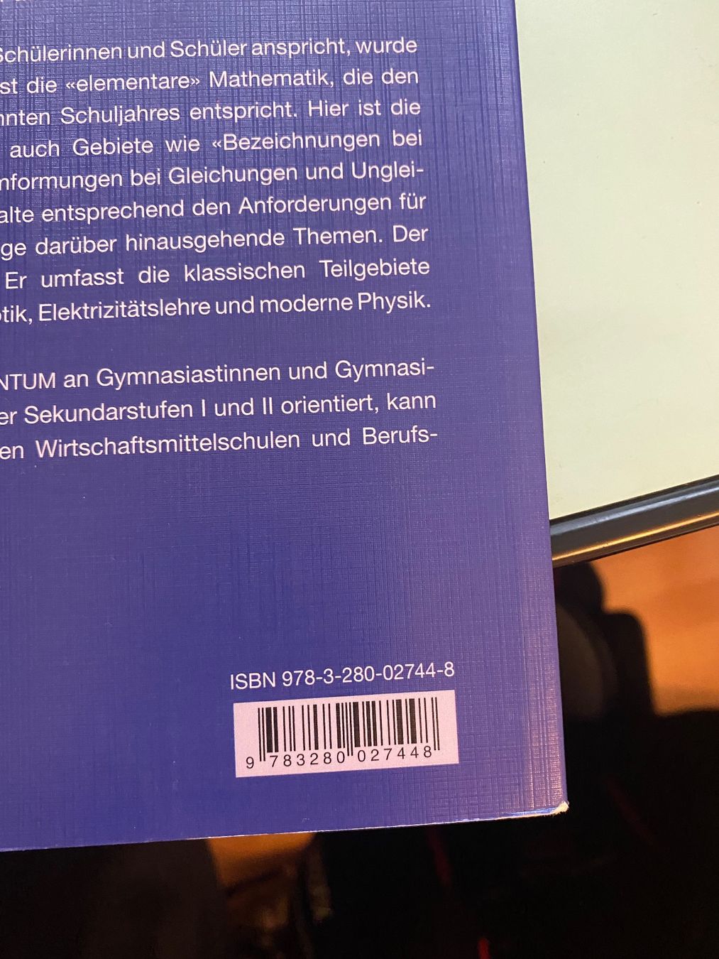 Bücher: Fundamentum Mathematik und Physik – Gebraucht aus Lyss von taw1009 1