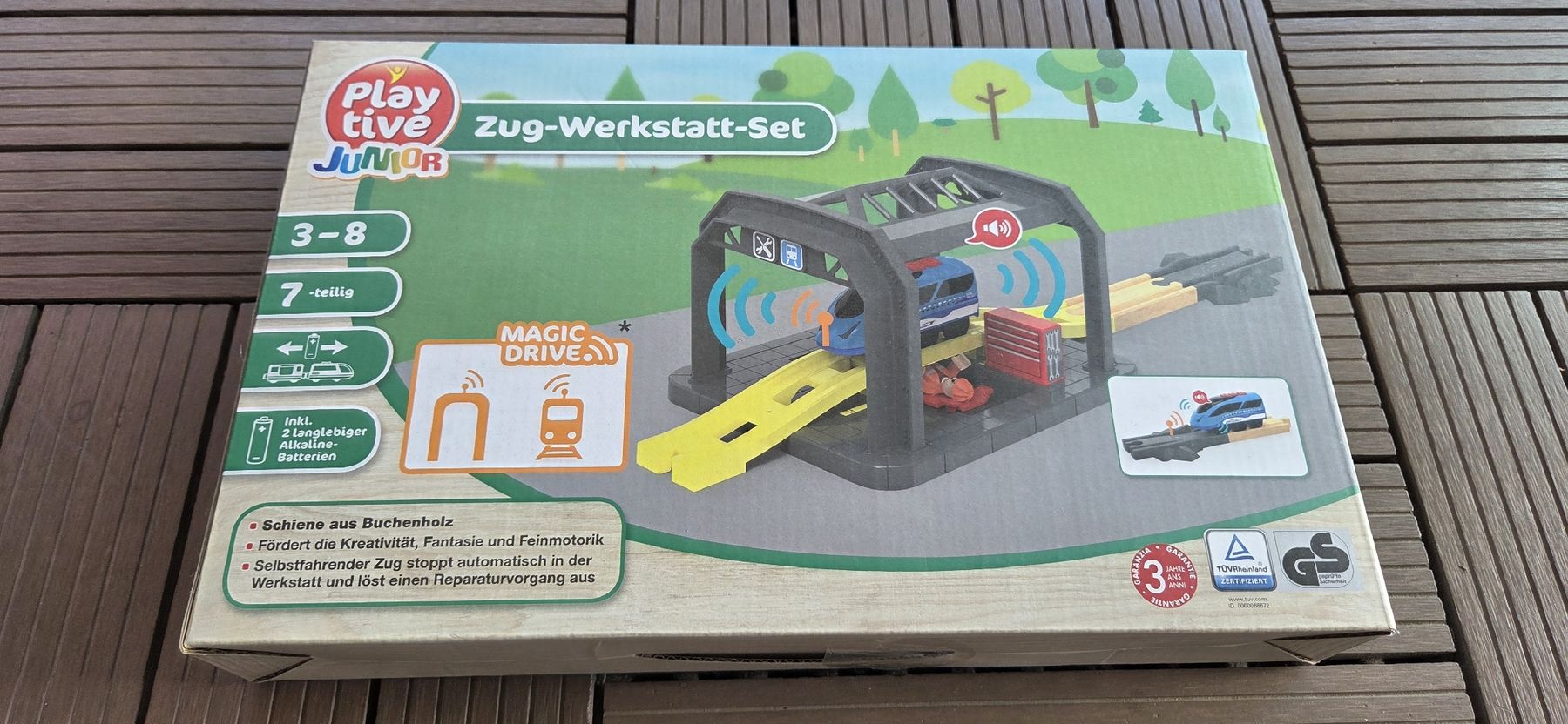 Spielzeuge: Playtive Zug Werkstatt Set – Neu und originalverpackt aus Othmarsingen von Paedi576