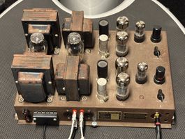 Schulmerich,  extrem seltene 220V  Stereo Endstufe