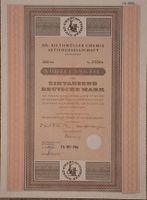Vorzugsaktie Dr. Riethmüller Chemie Aktiengesellschaft, 1963