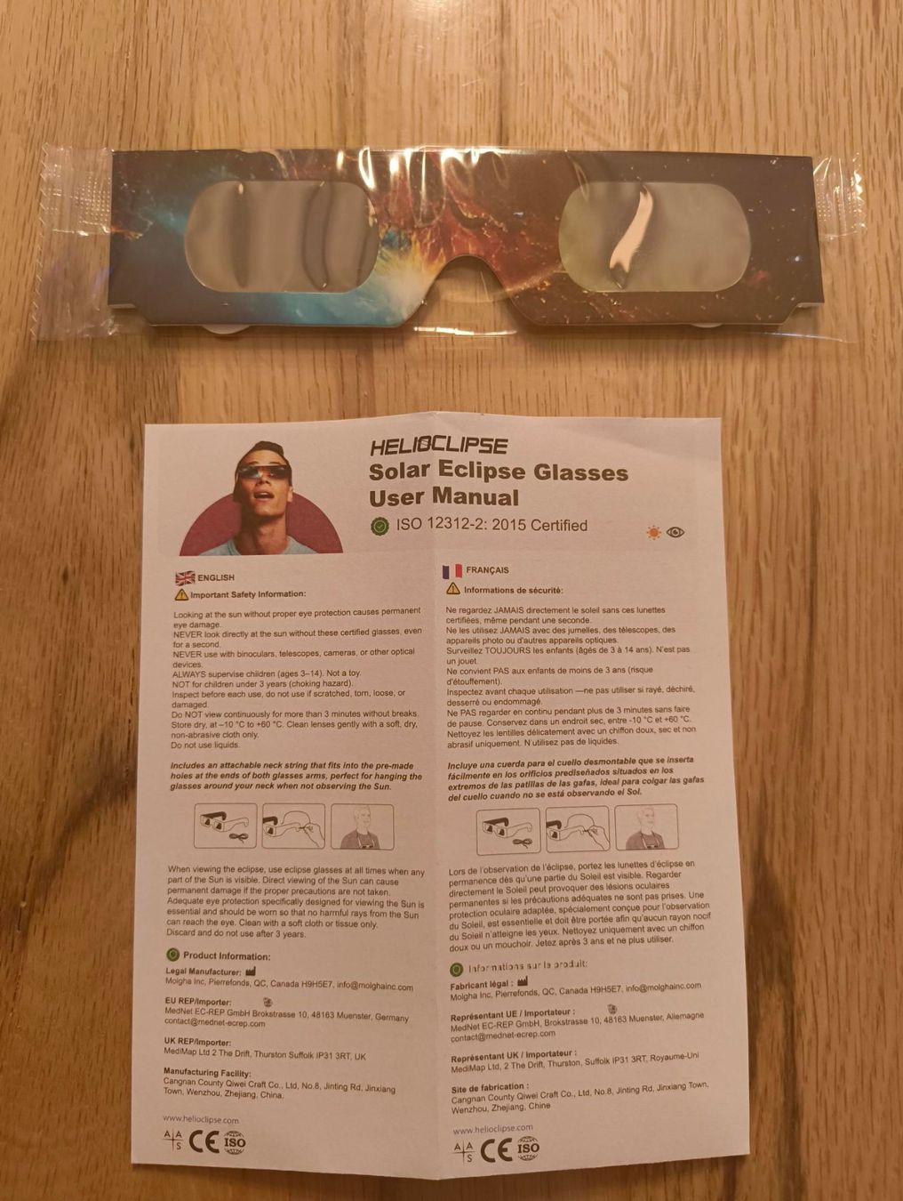 Occhiali & Lenti: Lunettes éclipse – Nuovo e nell'imballaggio originale da Echallens venduto da SaverioMorello