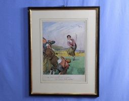 Frank Reynolds (1876-1953), Aquarell, mit McDuff! Rarität!