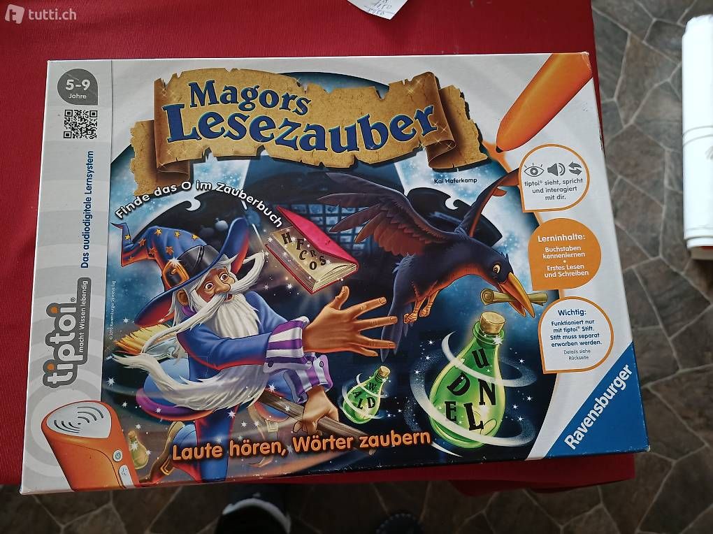Tiptoi Spiele: Tip toi Magors Lesezauber – Gebraucht aus Laupersdorf von sebel2007