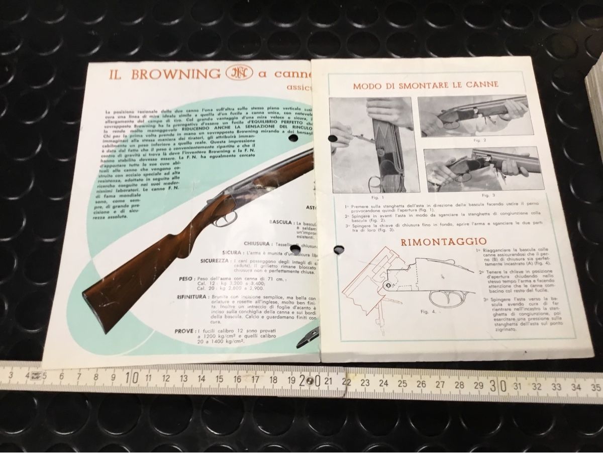 Libri: WAFFEN ANLEITUNG BROWNING CAL.12 E 20 – Usato da Cama venduto da anto_a 1