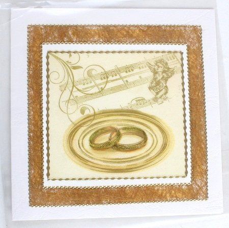 Cartoline: Karte "2 Ringe" – Nuovo (secondo la descrizione) da Schlatt TG venduto da glueckwunschkarte.22