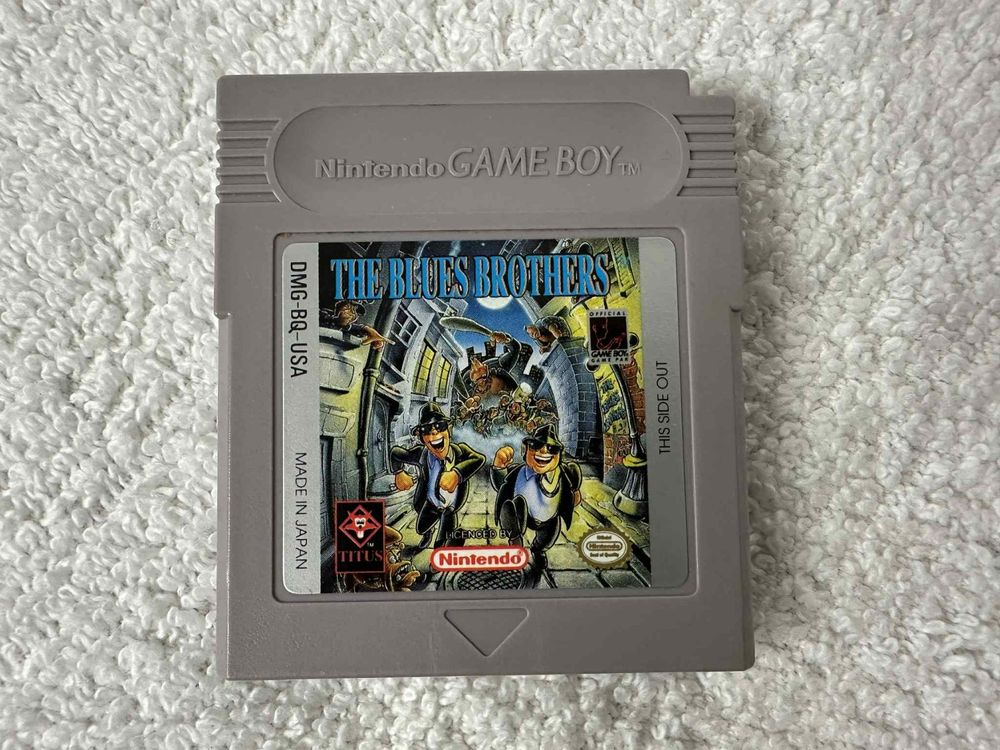 Jeu Game Boy The Blues Brothers - Version PAL - Cartouche Seule - Très Bon état