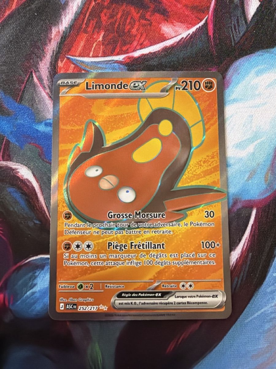 Pokémon Carte collezionabili: POKEMON - Limonde EX 252/217 - ASC FR – Nuovo (secondo la descrizione) da Etoy venduto da Neressini