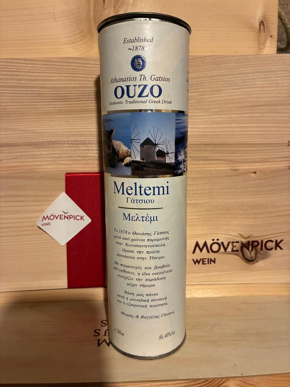 Spiritueux: Ouzo Meltemi Athanasios Th. Gatsios 200ml – Neuf avec emballage d'origine à Biel/Bienne par tal3