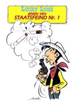 Lucky Luke gegen den Staatsfeind Nr. 1 - Fan-Druck