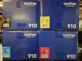 Brother Toner TN910 Set BK C M Y original neu verpackt