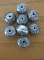 Perlen silbrig 1 x 8 Stk. Durchmesser 12mm