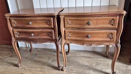Zwei Nachttisch 1960 - Louis XV Stil